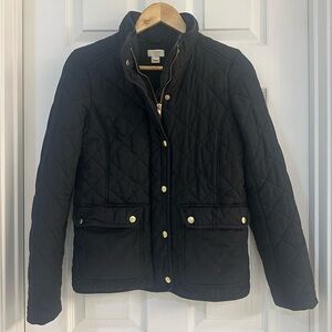 J.Crew Quilted Jacket – Women’s XS (Black)